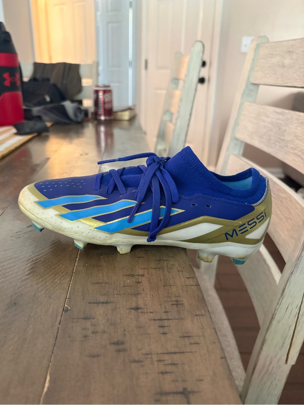 Messi boys soccer cleats size 4.5